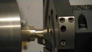 Conect CNC Lathe forming a chess pawn [upl. by Saravat]