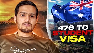 476 VISA TO STUDENT VISA [upl. by Pru]