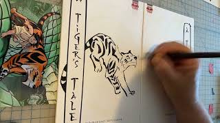 A Tiger’s Tale Sketch Cover [upl. by Palestine]