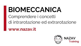 Le basi della biomeccanica intrarotazione ed extrarotazione [upl. by Enalda215]