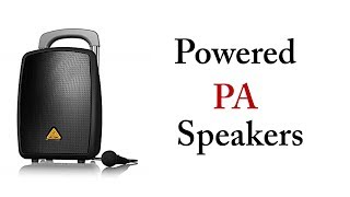 Best Powered PA Speakers [upl. by Dorolisa]