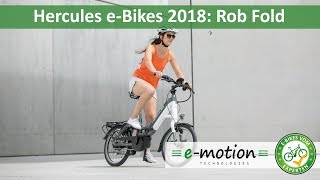 Hercules eBikes Rob Fold 2018  Pedelec Preview Vorstellung [upl. by Eignav44]