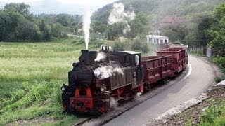 Schmalspurbahn Brad  Criscior HD Narrow Gauge Steam Railway Romania [upl. by Kissner]