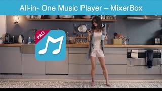 AllinOne Music Player  MixerBox [upl. by Ahsiatal23]