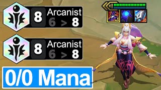 3 STAR Syndra 0 Mana Spam RRRRR 8 Arcanist⭐⭐⭐  TFT Set 11 [upl. by Eiramyllek]