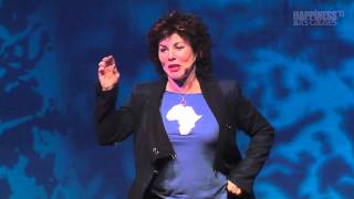 Sane new world with Ruby Wax at Happiness amp Its Causes 2015 [upl. by Ibloc77]