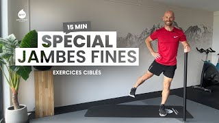 👟 15 min  Exercices Fitness spécial jambes fines  Alexandre Mallier  Move Your Fit [upl. by Nicholas]