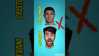 Fusionando a Fede Vigevani con Cristiano Ronaldo cristianoronaldo cr7 fedevigevani [upl. by Giacopo]