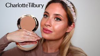 NEW AIRBRUSHED BRONZER  CHARLOTTE TILBURY  GORGEOUS [upl. by Atalaya]