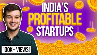 Top 10 Most Profitable Startups in India [upl. by Ardnajela]