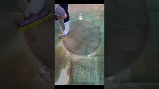 Grass Ball Carpet Cleaning Part 01 100kviews shortvideos cleaning carpetcleaning wash1000sub [upl. by Frohne]