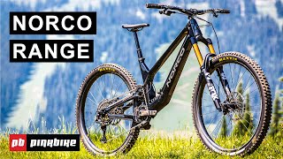 Norco Range Review Pedal Friendly quotDownhill Bikequot  2021 Summer Field Test [upl. by Ailisab]