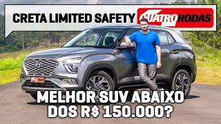 Hyundai Creta Limted Safety SUV evolui em segurança e TEM PREÇO de VW Nivus [upl. by Yekcor82]