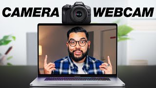 Use Your Canon Camera as a Webcam EOS Webcam Utility Pro 20 Tutorial [upl. by Roanna]