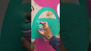 🎥sheip1 graffiti art [upl. by Airemaj]