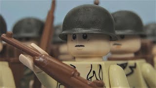 3 WW2 Battles in Lego stop motion [upl. by Ahsiena]