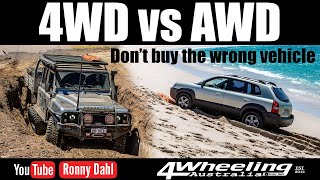 4WD vs AWD OffRoad [upl. by Airom]