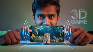 Augmented Reality 3D Game  AR Action Game  Pulimurugan Movie Official 3D Game  by itech [upl. by Rossen17]