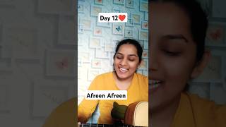 Afreen Afreen Female Cover  1290 Days of Guitar Cover Challenge shorts afreenafreen [upl. by Liz]