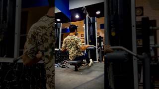 Reverse grip seated cable row  Back workout [upl. by Lertnek]