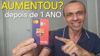 CARTÃO BMG BARCELONA DEPPIS DE 1 ANO QUAL O NOVO LIMITE [upl. by Ainud]