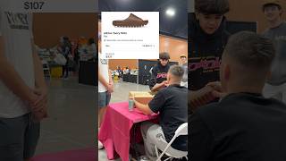 Buying Yeezy Slide Flax at Sneaker Con Phoenix sneakerhead reselling shoes buying [upl. by Embry910]