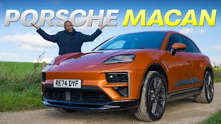 NEW Porsche Macan Electric Review  Better Than The Petrol Version [upl. by Anaicul]