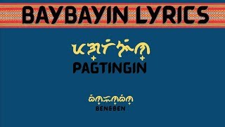 BenampBen  Pagtingin Baybayin Lyrics [upl. by Della]