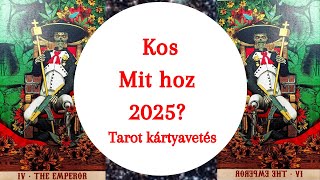 Mit hoz 2025 Általános tarot kártyavetés kos horoszkóp jegy részére [upl. by Ailaht524]