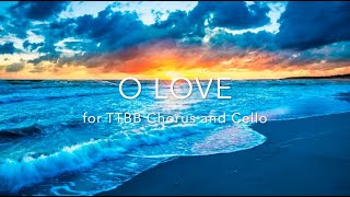 quotO Lovequot TTBB and cello [upl. by Shrier]