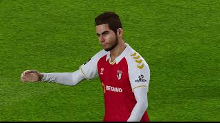 SC Braga My reactions and comments gameplay EA Sports FC 24  Efootball 2021 [upl. by Yaniv485]