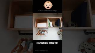 DIY Floating Cube Organizer [upl. by Boccaj]