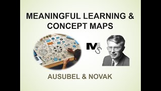 Meaningful Learning Theory and Concept Maps  AUSUBEL NOVAK  Simplified [upl. by Urissa173]