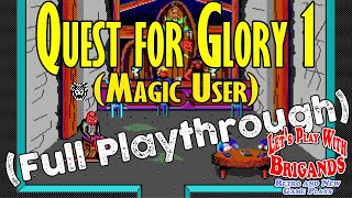 Quest for Glory 1 Magic User Full Playthrough [upl. by Asoral]