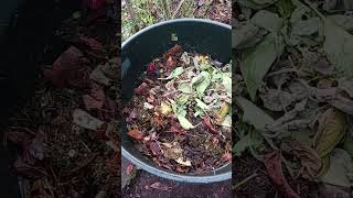 DIY Compost BinMaking Compost👍😊 [upl. by Zzaj]