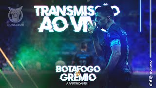 TRANSMISSÃO AO VIVO  BOTAFOGO x GRÊMIO CAMPEONATO BRASILEIRO 2023 [upl. by Trinity]