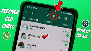 அழிந்த வாட்ஸ்ஆப் மெசேஜ்களை திரும்ப எடுப்பது எப்படி  How to Recover Old Deleted WhatsApp Messages [upl. by Amaris]