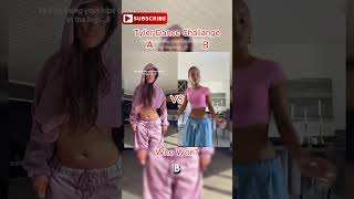 TikTok Tyla Dance Challenge Showdown A vs B Who nailed it shorts dancechallenge viralvideo [upl. by Akinam]