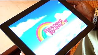 LeVar Burton Brings Reading Rainbow to the iPad [upl. by Pelagia]