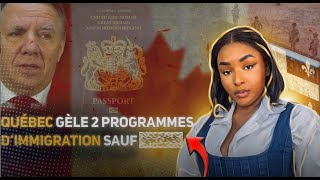 Ce quon ne vous avait pas dit Moratoire des programmes dimmigration au Québec immigrationcanada [upl. by Atiras982]