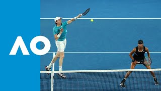 SharmaSmith v MelicharSoares match highlights SF  Australian Open 2019 [upl. by Rhines]