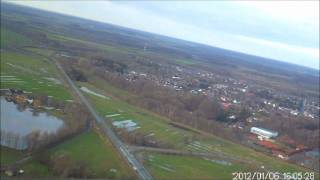 Hochwasser in Kellinghusen von oben [upl. by Nivart]