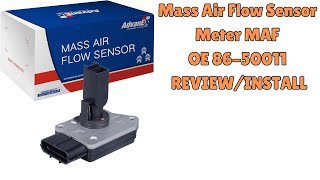 Mass Air Flow Sensor Meter MAF OE 8650011 REVIEWINSTALL [upl. by Aicad]