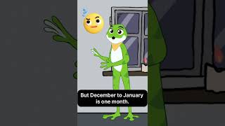 😂Funny Joke Froggys Calendar 😂😂 animatedantics funny animatedcartoon funnyclips comedy [upl. by Posner]