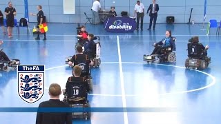 Northern Thunder 01 Aspire PFC  2016 Powerchair Cup Final  Goals amp Highlights [upl. by Nerrol]