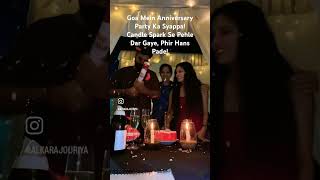 Goa Mein Anniversary Party Ka Syappa  anniversary status song  anniversary song goaparty goa [upl. by Sanbo]