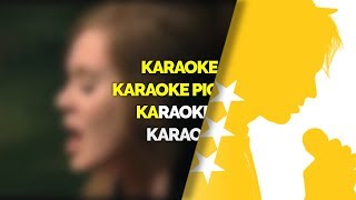 Adele  Hometown Glory Video Karaoke [upl. by Nitsyrc]