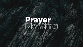 Wednesday 23 October 2024  Prayer Meeting [upl. by Sharl483]