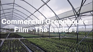 The ins and outs of Commercial Greenhouse Plastic [upl. by Cheney]