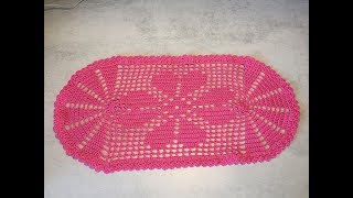 Tuto napperon trèfle au crochet spécial gaucher [upl. by Noevart]